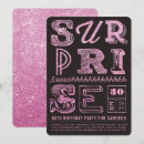 Search for classy 21st birthday invitations Typography