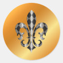 Search for fleur de lis stickers Gold