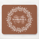 Search for couples names mousepads Newlyweds