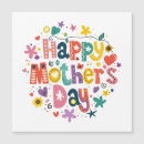 Recherche de happy mothers day magnete Coloré