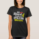 Search for dyslexia tshirts Warrior