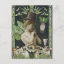 Search for fees postcards Green