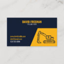 Search for excavation business cards Heavy equipment