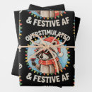 Search for racoon wrapping paper 2025