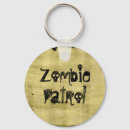 Search for zombie humour keychains Undead