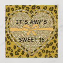 Recherche de sweet 16 birthday posters Léopard