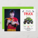 Search for truck party invitations Monster truck bash