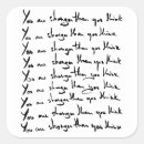 Search for brush lettering stickers Black and white