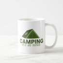 Search for camping is in tents mugs Funny
