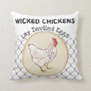 Search for funny chicken pillows Novelty