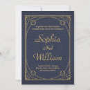 Search for vintage glam wedding invitations Dramatic ornate luxury