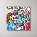 Search for graffiti canvas prints City