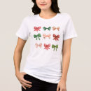 Search for red christmas bow tshirts Modern