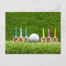 Recherche de golf cartes postales Parti