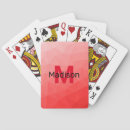Recherche de treillis jeux de cartes Monogramme