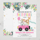 Search for social distancing birthday invitations Drive through party