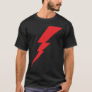 Search for red lightning bolt tshirts Thunder