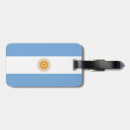 Recherche de argentin bagages étiquettes Drapeau de l'argentine