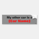 Search for luxury bumper stickers Car