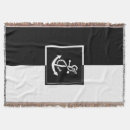 Search for black and white design blankets Geometric