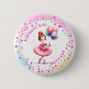 Search for birthday girl buttons Ballerina