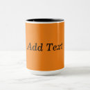 Search for orange mugs Cute