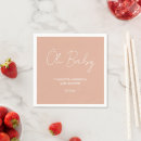 Search for pink baby shower napkins Script