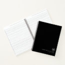 Search for black and white notebooks Professional