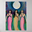 Recherche de lune rose posters Mystique