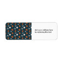 Search for butterfly design return address labels Pattern