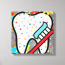 Search for dental canvas prints Tooth