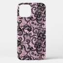 Recherche de dentelle rose iphone coques Motif