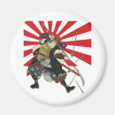 Recherche de guerrier japonais magnets Combattre