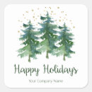 Search for company holiday stickers Corporate