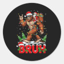 Search for funny bigfoot stickers Xmas