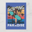 Search for surf girl postcards Sunset