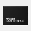 Search for cat house doormats Cats