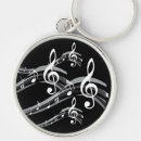 Search for treble clef keychains Cute