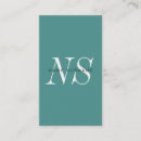 Recherche de simplicité cartes visite Typographie