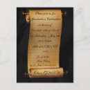 Search for scroll invitations High school