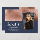 Search for classy sweet 16 invitations Girly