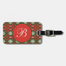 Search for christmas luggage tags Red