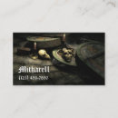 Search for gothic business cards Dark