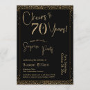 Search for cheers to 70 years invitations 70th