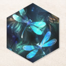 Search for dragonflies coasters Blue