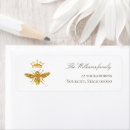 Search for queen bee return address labels Elegant