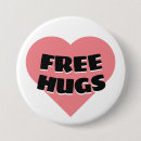Search for no hugs buttons Pink
