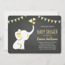 Recherche de noir jaune invitations Baby