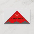 Search for triangle logo business cards Elegant