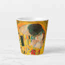 Search for gustav klimt the kiss mugs Gold